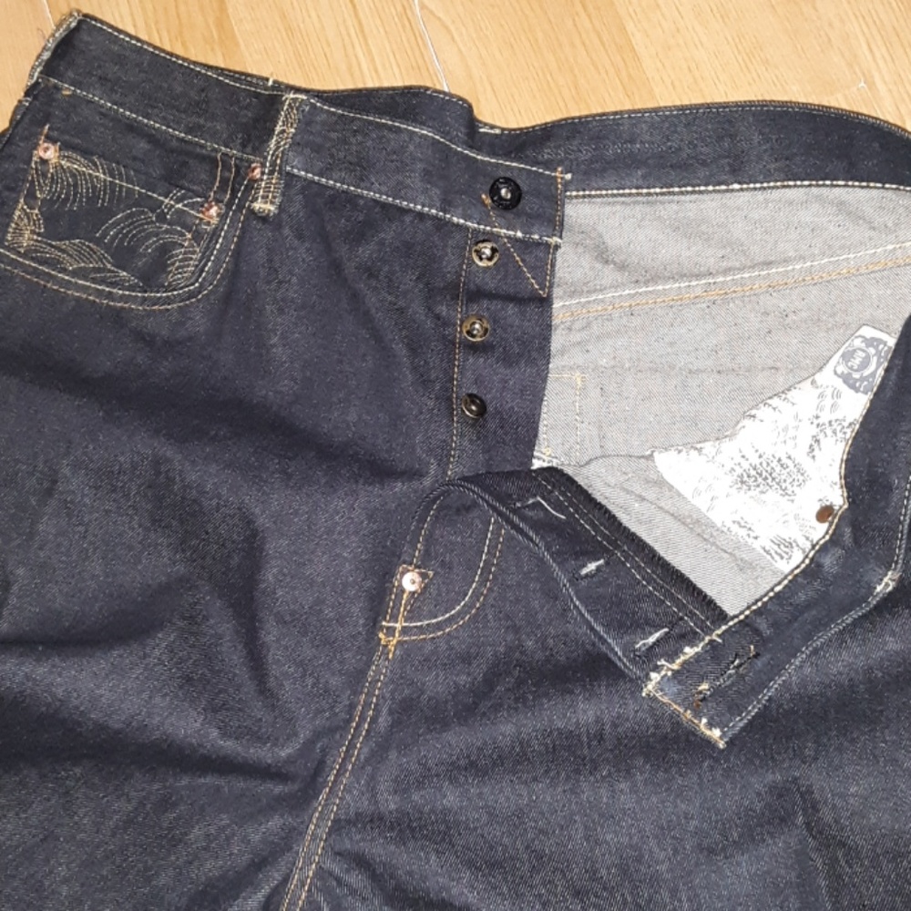 RMC mens mid short jeans - Picture 2 of 5
